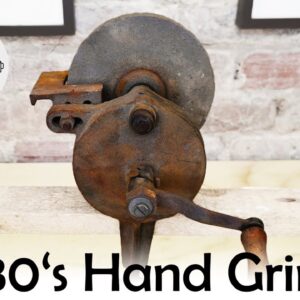 1930's Hand Cranked Grinder Restoration