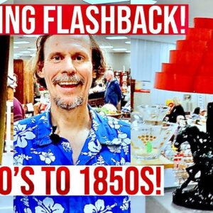 SHOW SHOPPING FLASHBACK! | ANTIQUE VINTAGE RESELLER | BUY & SELL