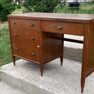 I Found A Free Desk On The Side Of The Road And Took It Home For Some Repair And Refinishing