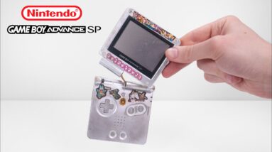 I Restored This Destroyed Gameboy Advance SP - Retro Nintendo Console Restoration