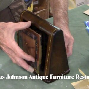 Restoring an Art Deco Clock Case - Thomas Johnson Antique Furniture Restoration