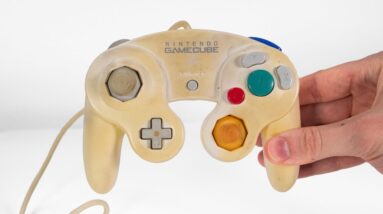 Broken & Yellowed Nintendo GameCube Controller Restoration - Retro Console Repair