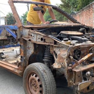 Restoration BMW convertible car | Restoring Old car up BMW Roadster #BMWVR 2