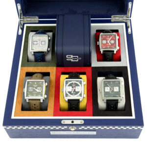 extremely rare tag heuer monaco collection at auction