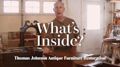 I Couldn't BELIEVE This Was Inside A Clock! - Thomas Johnson Antique Furniture Restoration