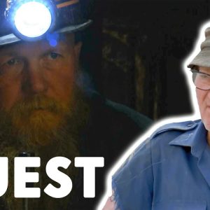 Les Walsh Start Feeling Unwell Inside The Mine | Outback Opal Hunters