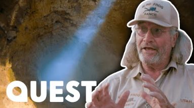 Treasure Hunters Drill ENORMOUS Dry Entrance To Mysterious Cave | Mystery At Blind Frog Ranch