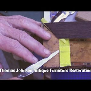 Restoring a Marquetry Box - Thomas Johnson Antique Furniture Restoration