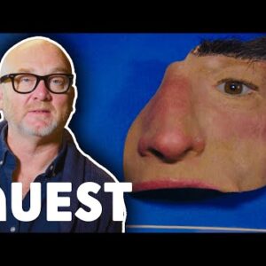 Drew Finds A Series Of Very Realistic Prosthetic Masks | Salvage Hunters: Best Buys