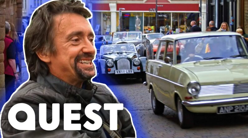 A Parade Of Classic Cars Arrive At The Smallest Cog’s Opening Day! | Richard Hammond’s Workshop