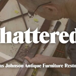 Restoring Glass Cabinet Doors - Thomas Johnson Antique Furniture Restoration