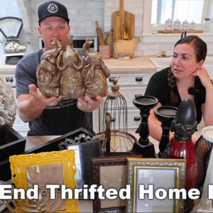 Can You Thrift High End Home Decor On A Budget?