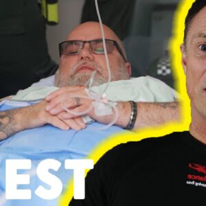 Accident Leaves Motorcyclist With 6 Broken Ribs & A Punctured Lung! | Cornwall Air 999