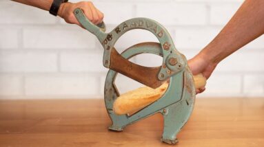 1940's Rusty Bread Slicer Restoration